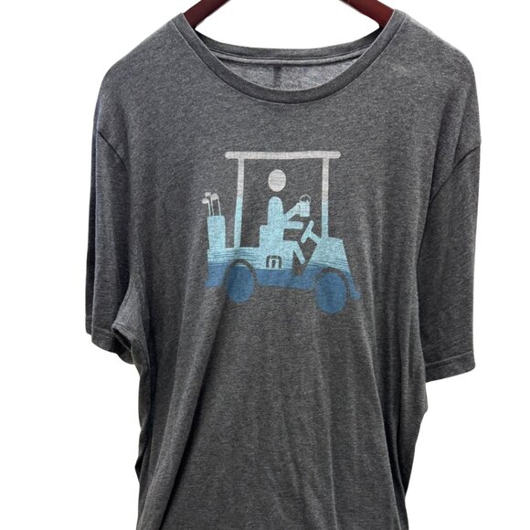 TravisMathew - Race You Tee - Grey - Picture 1 of 4